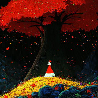 Maskshore Cartouche style, Midjourney V6.1: retro fairy-tale illustration
