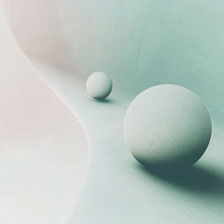 Glacier Plate Surrealism style, Midjourney V6.1: abstract 3D render