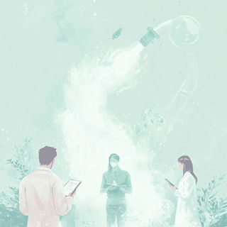Glacier Plate Surrealism style, Midjourney V6.1: editorial illustration for popular scientific magazine cover