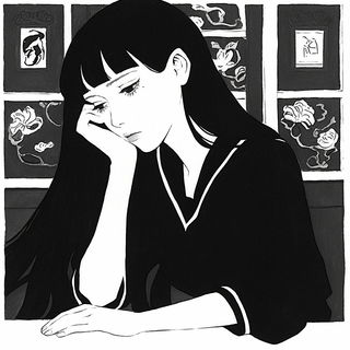 Redwire Overgrowth Expedition style, Midjourney V6.1: black-and-white manga comic strip