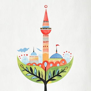 Champleve City style, Midjourney V6.1: bold minimalist logo design for Istanbul city municipal services