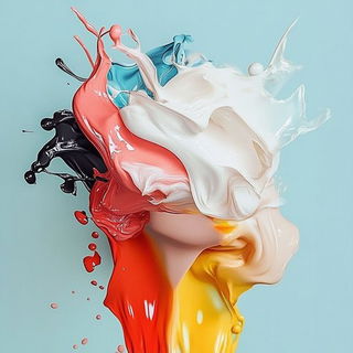 Amberwarp style, Midjourney V6.1: abstract 3D render