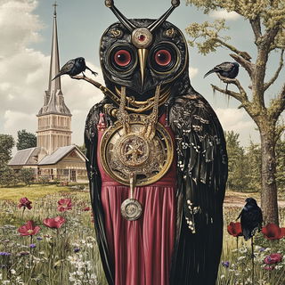 Terracopy style, Midjourney V6.1: traditional folk art