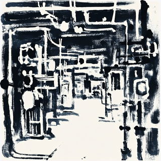 Mythomechanical style, Midjourney V6.1: technical infrastructure blueprint schematics