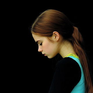 Chromatic Toriiism style, Midjourney V6.1: photographic portrait of female protagonist