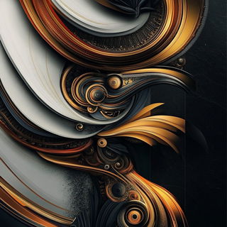 Whitevoid Armatures style, Midjourney V6.1: creative pattern composition
