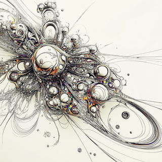 Glazewave style, Midjourney V6.1: abstract 3D render