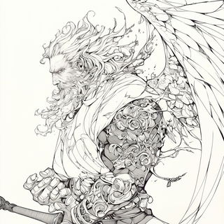 Glazewave style, Midjourney V6.1: black-and-white manga comic strip