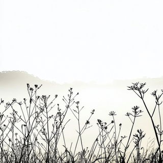 Glazewave style, Midjourney V6.1: realistic landscape photograph of quiet dawn
