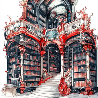 Inkedrift Adventureism style, Midjourney V6.1: Midlibrary