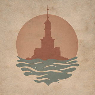 Stratigraphic Curlicue style, Midjourney V6.1: bold minimalist logo design for Istanbul city municipal services