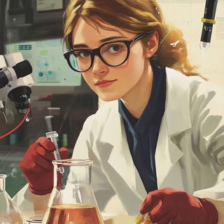 Castletangle style, Midjourney V6.1: editorial illustration for popular scientific magazine cover