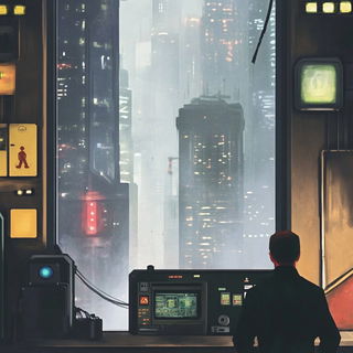 Castletangle style, Midjourney V6.1: cinematic shot from sci-fi movie
