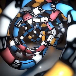 Tectonic Butoh style, Midjourney V6.1: abstract 3D render
