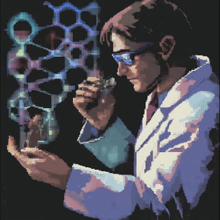 Inkcliff Aerographica style, Midjourney V6.1: editorial illustration for popular scientific magazine cover