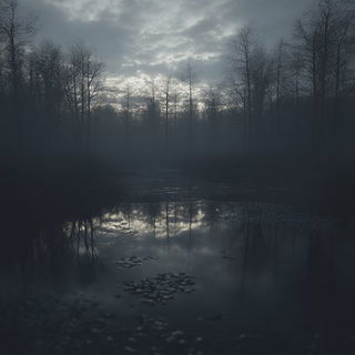 Monumentojux style, Midjourney V6.1: realistic landscape photograph of quiet dawn