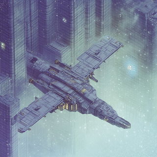 Stained Rift Iconography style, Midjourney V6.1: cinematic shot from sci-fi movie