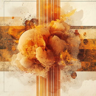 Saltleaf Gilding style, Midjourney V6.1: abstract 3D render