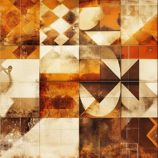 Saltleaf Gilding style, Midjourney V6.1: creative pattern composition