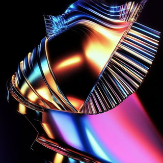 Voltage Thicket style, Midjourney V6.1: abstract 3D render