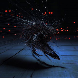 Scarlet Plumage Theater style, Midjourney V6.1: abstract 3D render