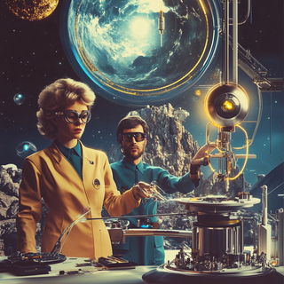Verdantoon style, Midjourney V6.1: editorial illustration for popular scientific magazine cover