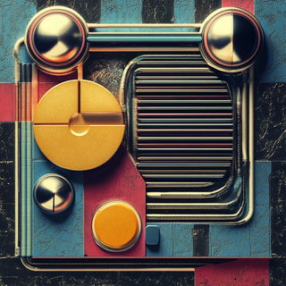 Verdantoon style, Midjourney V6.1: creative pattern composition
