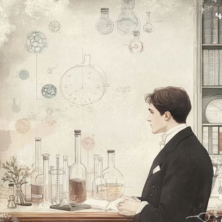 Malachite Koi Oratorio style, Midjourney V6.1: editorial illustration for popular scientific magazine cover
