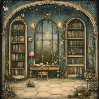 Gouachintarsia style, Midjourney V6.1: Midlibrary