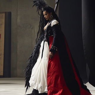 Coralvangard style, Midjourney V6.1: haute-couture fashion outfit