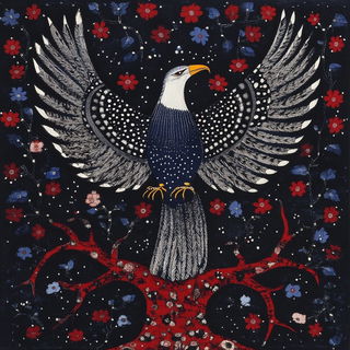 Coralvangard style, Midjourney V6.1: traditional folk art
