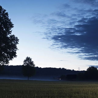 Coralvangard style, Midjourney V6.1: realistic landscape photograph of quiet dawn