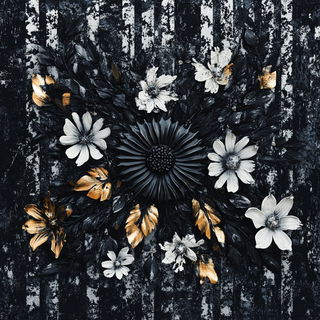 Brushgrain style, Midjourney V6.1: traditional folk art