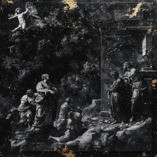 Brushgrain style, Midjourney V6.1: classical 18th-century oil painting