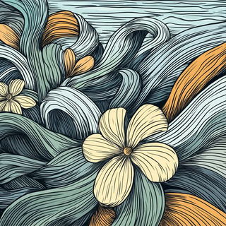 Prismtide style, Midjourney V6.1: creative pattern composition