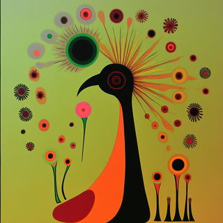 Inkscar style, Midjourney V6.1: traditional folk art