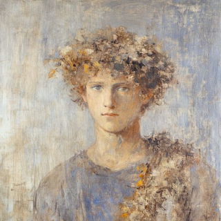 Ornamentronica style, Midjourney V6.1: classical 18th-century oil painting