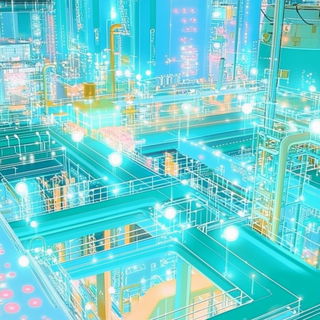 Incisocollage style, Midjourney V6.1: technical infrastructure blueprint schematics