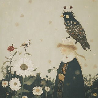 Tessellafable style, Midjourney V6.1: traditional folk art