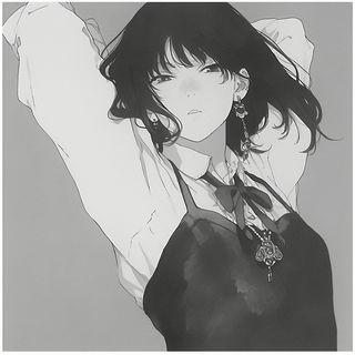 Tessellafable style, Midjourney V6.1: black-and-white manga comic strip