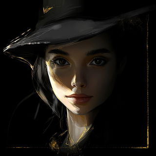 Rimecarved Colossus style, Midjourney V6.1: photographic portrait of female protagonist
