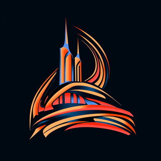 Cinerose Dyehouse style, Midjourney V6.1: bold minimalist logo design for Istanbul city municipal services