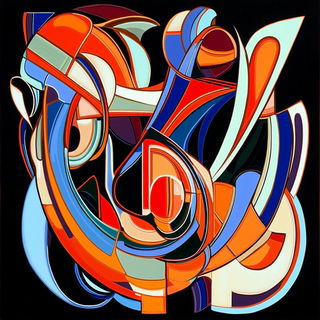 Cinerose Dyehouse style, Midjourney V6.1: typographic composition with large letters
