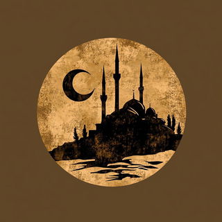 Riad Iconarium style, Midjourney V6.1: bold minimalist logo design for Istanbul city municipal services