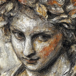 Scarpfire style, Midjourney V6.1: classical 18th-century oil painting