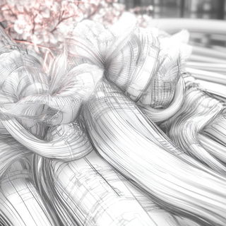 Redcap Quay style, Midjourney V6.1: abstract 3D render