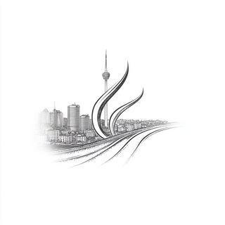 Redcap Quay style, Midjourney V6.1: bold minimalist logo design for Istanbul city municipal services