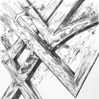 Redcap Quay style, Midjourney V6.1: typographic composition with large letters