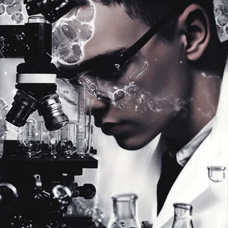 Feathergrotesque style, Midjourney V6.1: editorial illustration for popular scientific magazine cover