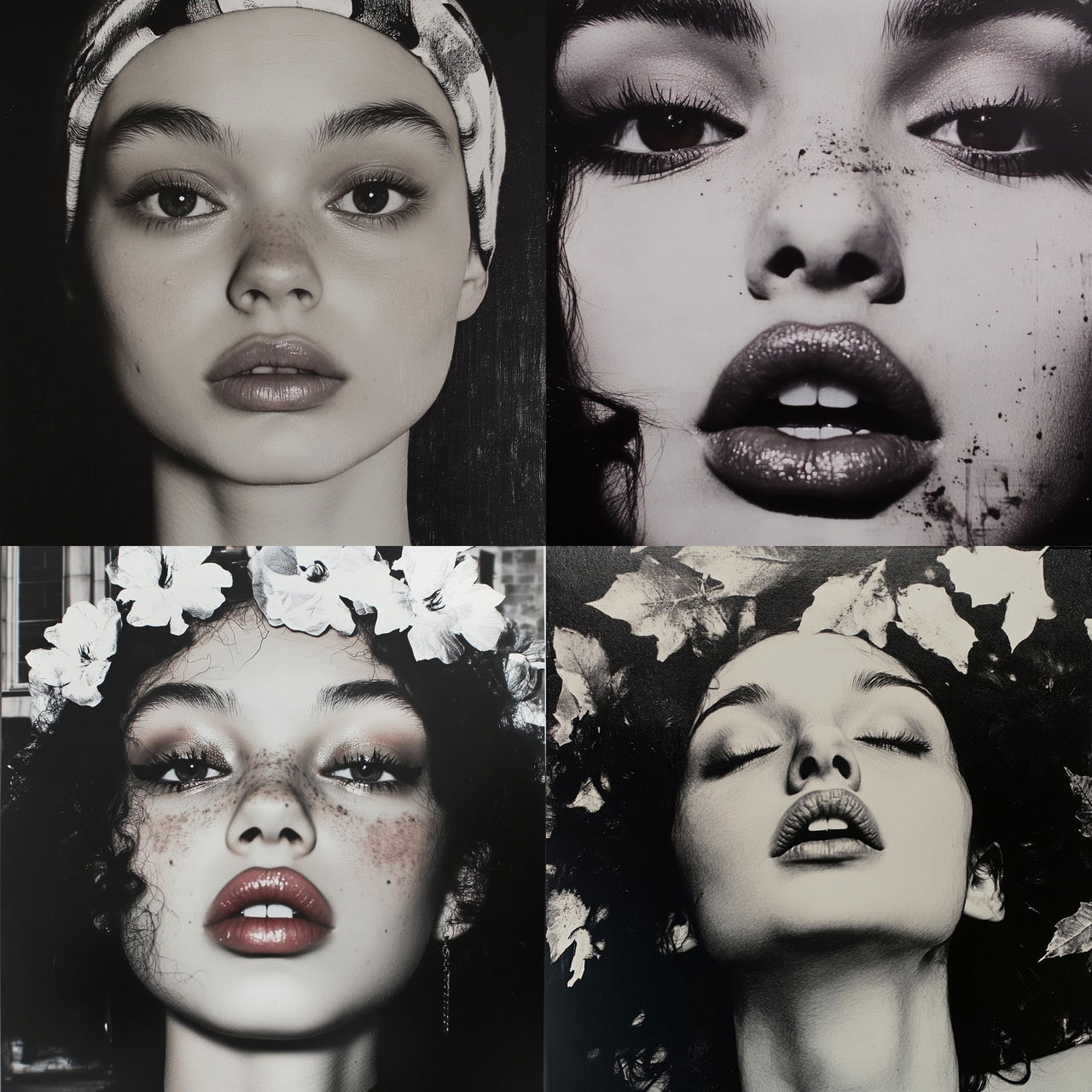 Feathergrotesque style, Midjourney V6.1, render 1 of 4